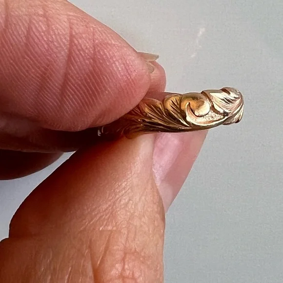 14KT Rose Gold Ring Maui Divers Jewelry